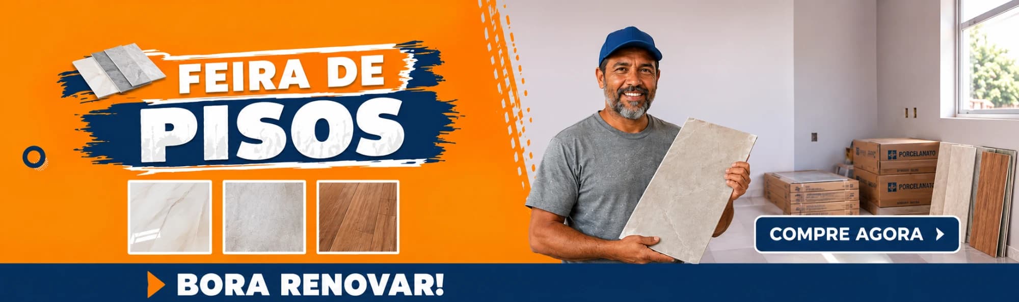 Feira de Pisos - Bora renovar!