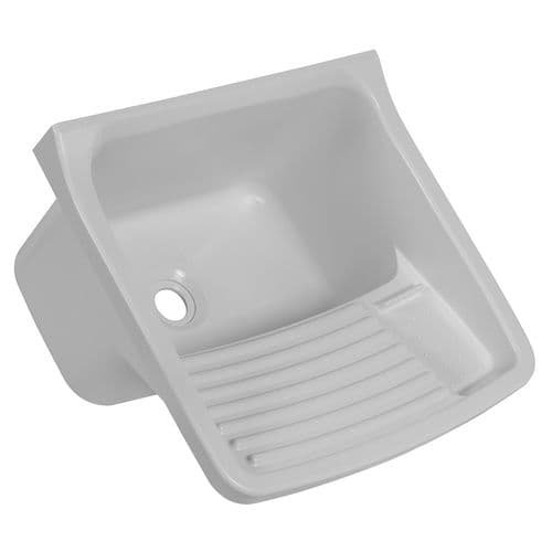 Tanque Plástico 15 L Pequeno Branco Metasul