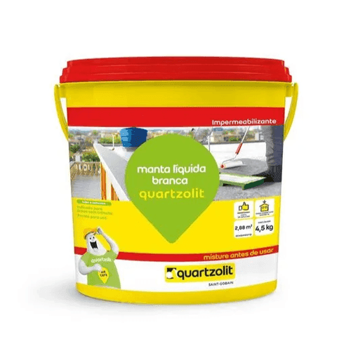 Manta Líquida Branca Quartzolit 18 kg