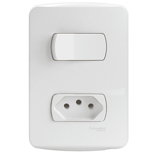 Tomada Externa Simples Ilumi 10 A