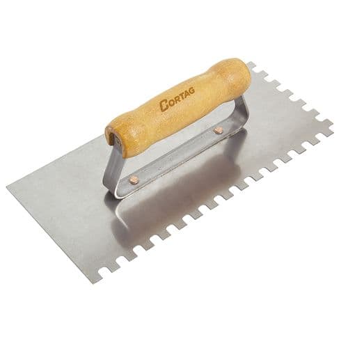 Desempenadeira de Aço Dentada 25,5 cm
