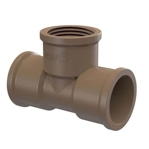 Tê Roscável de Redução 3/4" x 1/2" Amanco