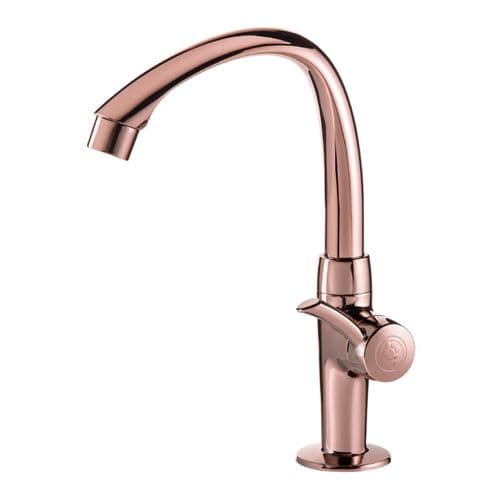 Torneira de Mesa para Lavatório e Cozinha ABS Branca Injet