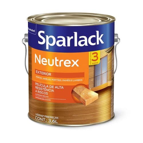 Verniz Neutrex Sparlack Incolor Galão
