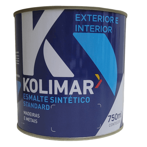Tinta Esmalte Preto Brilhante 225 ml