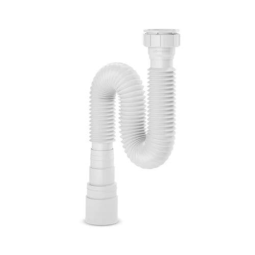 Sifão Flexível PVC Universal Branco